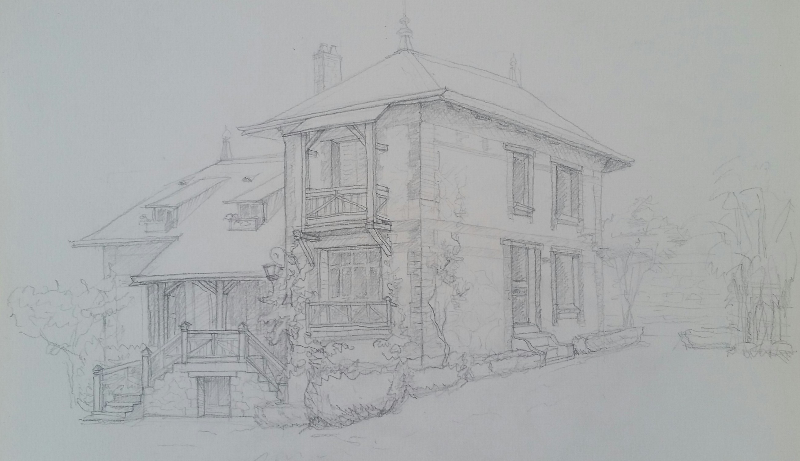 Villa à Vallière