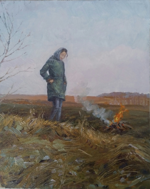 Feu de joie du soir