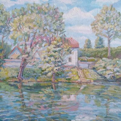 Reflet dans la rivière