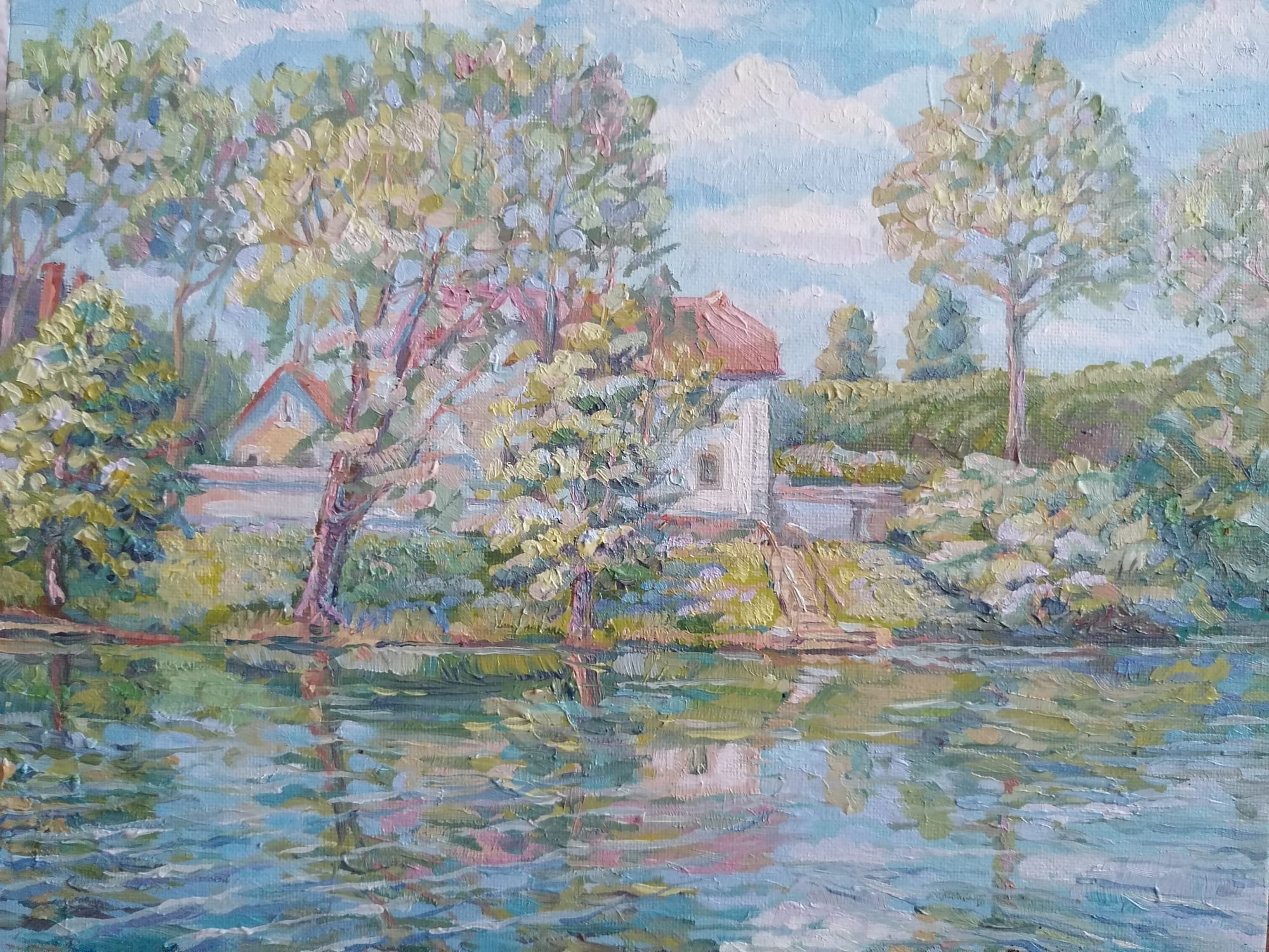 Reflet dans la rivière